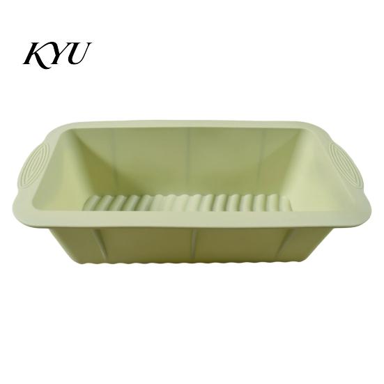 Microwave Safe Baking Pan Rectangular Silicone Toast Pan, Non-stick Multifunctional Mold, Heat Resistant Flexible Bakeware Food Grade Loaf for