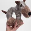 Fun Animal Shape Squeaky Toy For Dog Chewing and Tugging Entertainment Activity Teething Toy for Aggressive Chewers