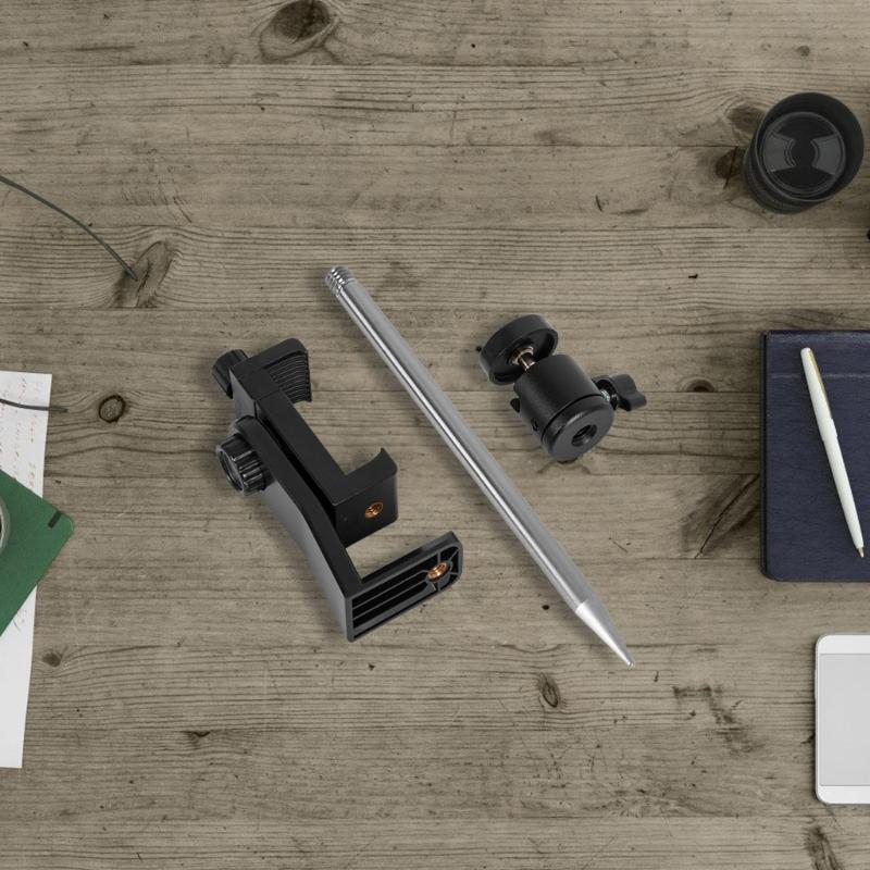 Portable Golf Cart Phone Holder with Landing Pad  Outdoor Ground Spikes Phone Holder for Secure Swaying Recording Analysis