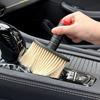 Kartáč na čištění interiéru auta s měkkými štětinami, kartáč na odstraňování prachu, automatický výdech vzduchu, prachovka pro detailní čištění auta