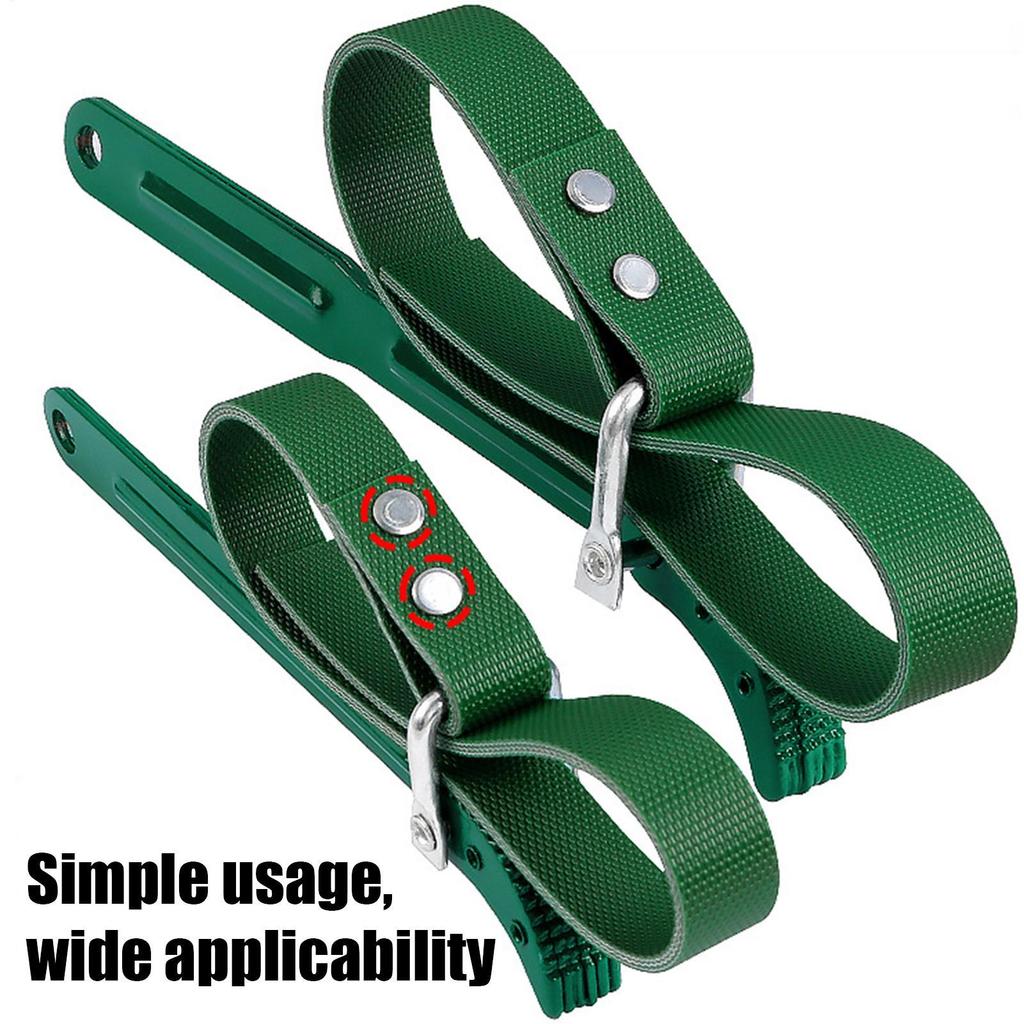 Oil Filter Removal Tool Belt-Type Anti-Slip Remover Oil Filter Tool for Motorcycle Automotive Repair Home Indoor Outdoor