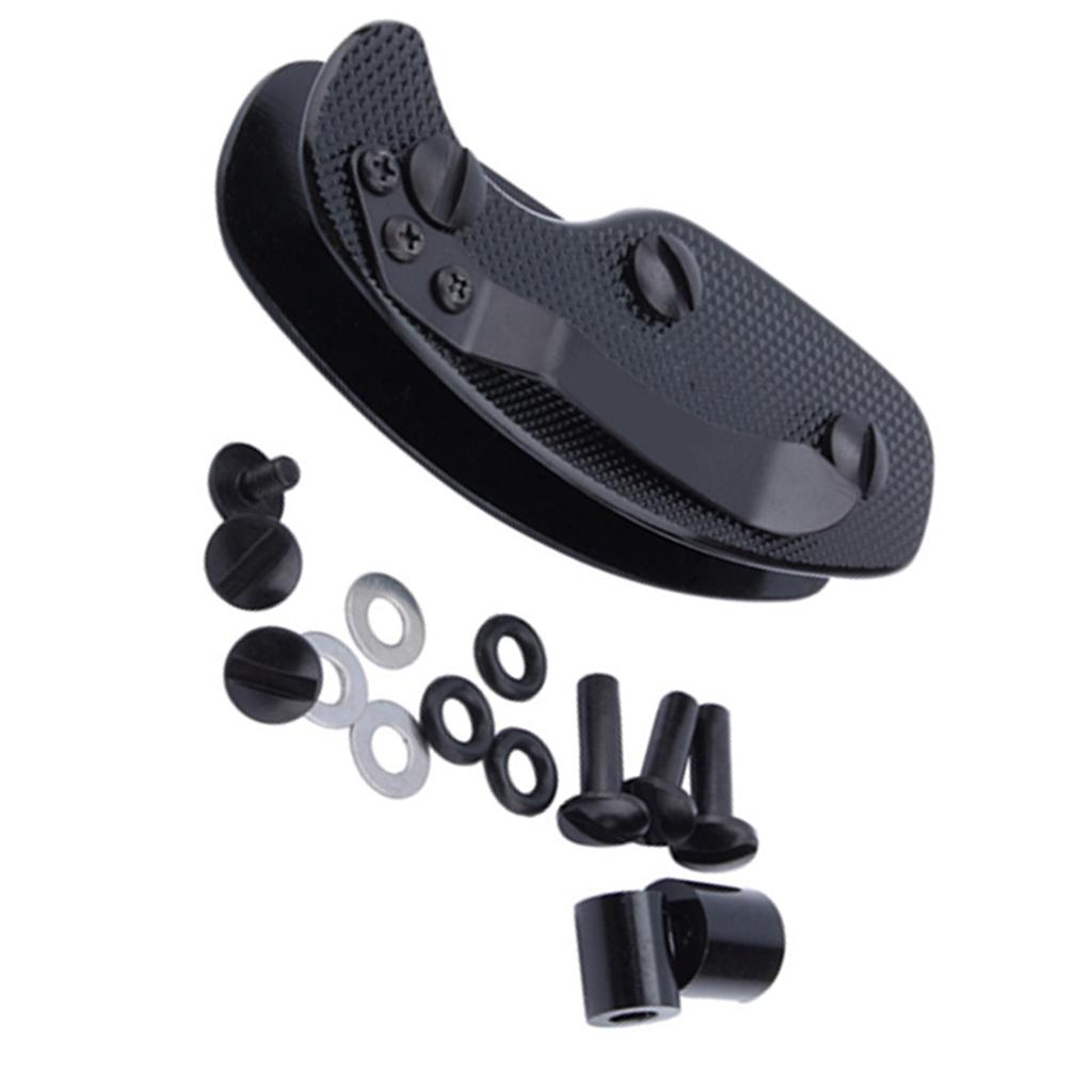 Aluminium Nyckelhållare Organiser Klämma Mapp Nyckelring Nyckelring UTRUSTNING Fickverktyg