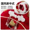 Chinese Style Cat Winter Coat Cotton Chenille Dress Small To Large Cats Festive Holiday Outfit