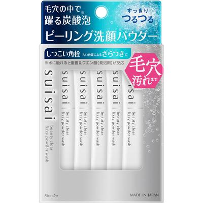 SUISAI Suisai Beauty Clear Peeling Powder Wash 32g Limpador facial (em pó) suisai n Segure o bastão com o 'suisai' voltado para cima, solte o pó