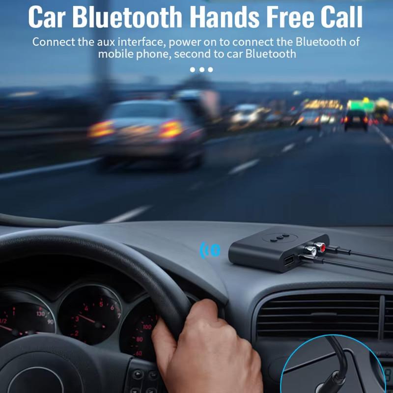 Bluetooth 5.3 Receiver Transmitter U Disk Rca 3.5Mm Aux Jack Stereo Music Wireless Audio Adapter For Car Kit Speaker Tv