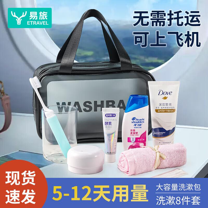 

Travel Toiletry Kit 8-piece Set