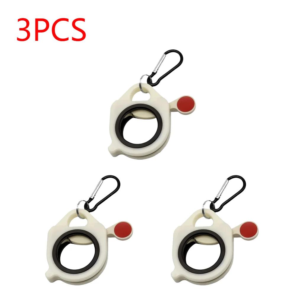 10-1Pcs Fluorescent Cable Tie Organizer Durable Plastic Storage Tools Portable Tie Holder Practical Wiring Cable Strap Organizer