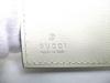 Authentic GUCCI GG Jackie 1961 White Leather Bifold Wallet Compact Wallet #a484  Open Box