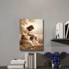Bible "Good Shepherd" Themed Decorative Painting, Suitable for Christian Religious Decorations In Living Room, Bedroom or Church