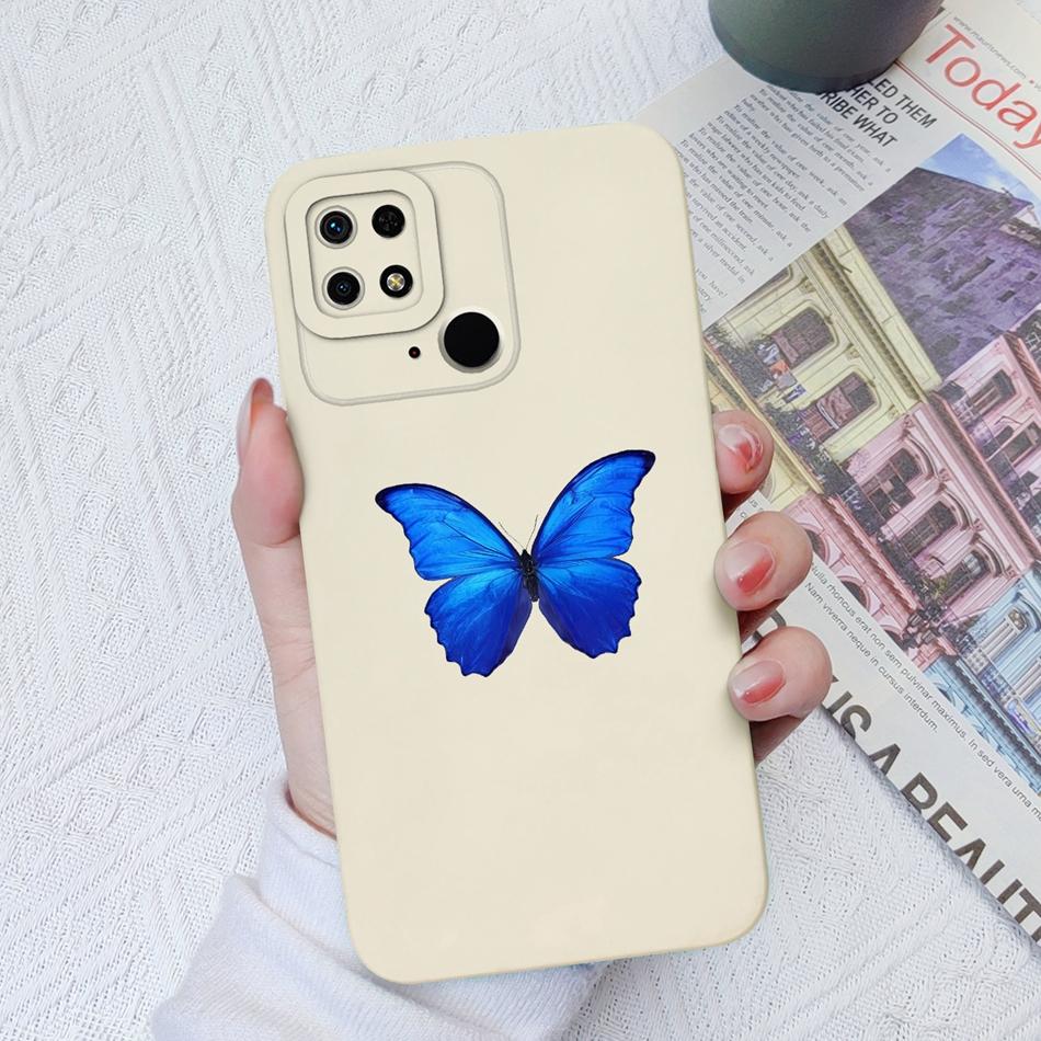 

For Xiaomi Redmi 10C 10X 10A Sport Phone Case Camera Protection Soft Liquid Silicone Bumper Cover For Redmi 10 C X A Sport Shell Redmi 10A Sport