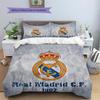 Madrid Pattern Bedding Home Decoration Birthday Gift (1 * duvet cover + 2 * pillowcase, without core)
