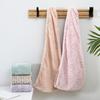 Coral fleece dry hair cap quickly absorbs water, is soft and skin-friendly, quick-drying cycle hollow flower women's headscarf