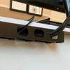 Plastic Wire Organizer Efficient Horizontal Cord Organizer Black Desk Cable Management  Desk