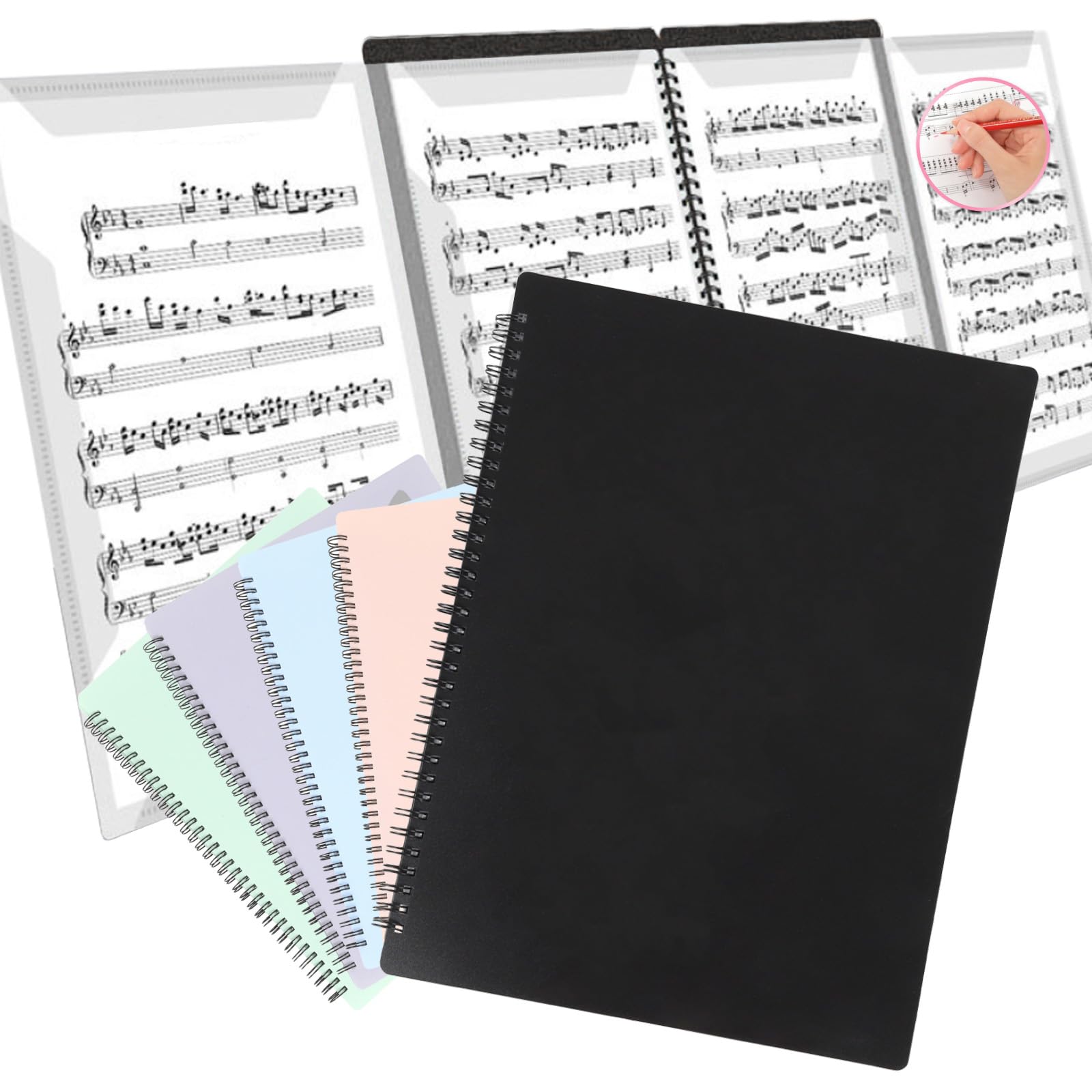 

Solf by Pitina Branch Нотный файл 4-х сторон Формат A4 с возможностью записи 10-ти сторон Фортепианный аккомпанемент 1 книга [Курируемый менеджер] листов/40 (простой черный)