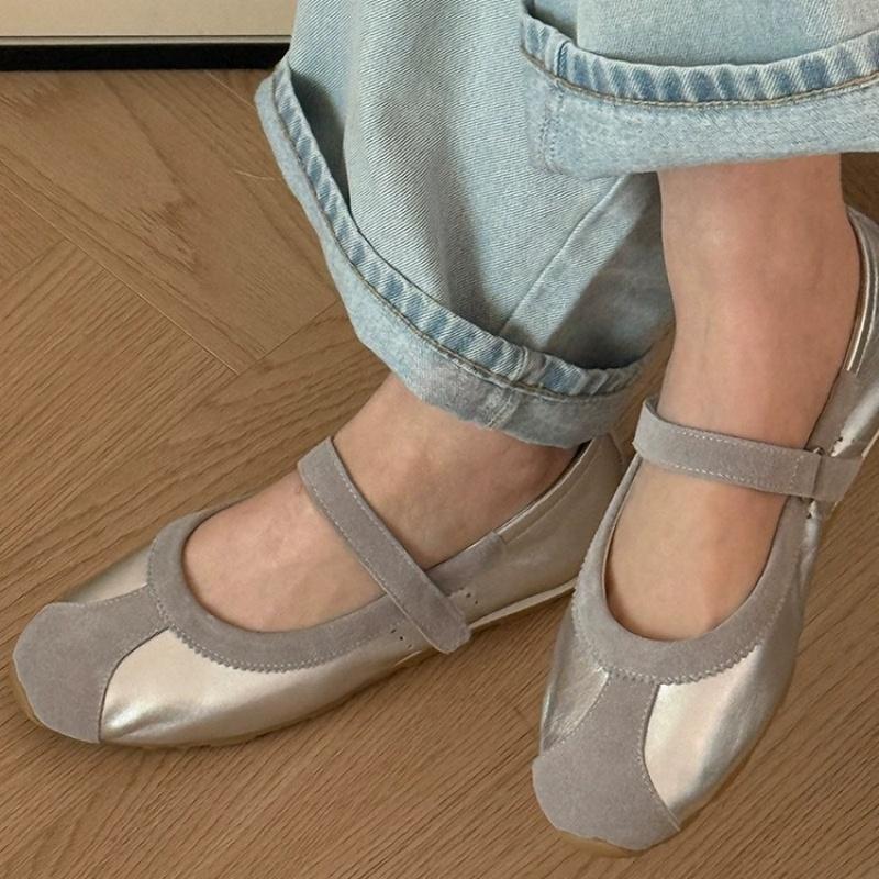 Fashion Ballet Flats Women Shoes 40 Mary Jane Shoes Round Toe Women's Shoe Bow Silk Satin Flats Women Shoes Plus Size 35-40 Valentine