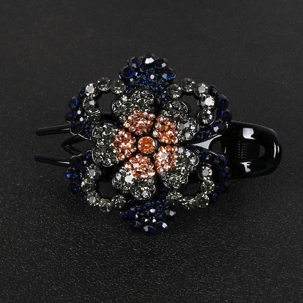 

Украшения для волос Женские заколки-уточки Заколка для волос со стразами Цветочная заколка для волос Прическа Заколка для волос Коготь для волос Color 03