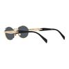 Prada Brand Logo Design, Metal, Oval, Sunglasses, Same Style for Men and Women, Couple Style, Gold