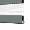 Double Zebra Blind Dark Grey 70 x 150 cm Fabric Width 65.9 cm Polyester