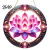 Indoor Outdoor Hanging Ornament Colorful Hummingbird Wall Decoration, Stained Acrylic Suncatcher for Window Nature Inspired Home Decor Decor,