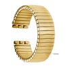 Elastisches Edelstahl-Uhrenarmband für Swatch 17mm 20mm Herren Damen Metall-Dehnungsarmband Poliert Matt Armband