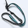 KND Double Wrap Turquoise Beads Bracelet