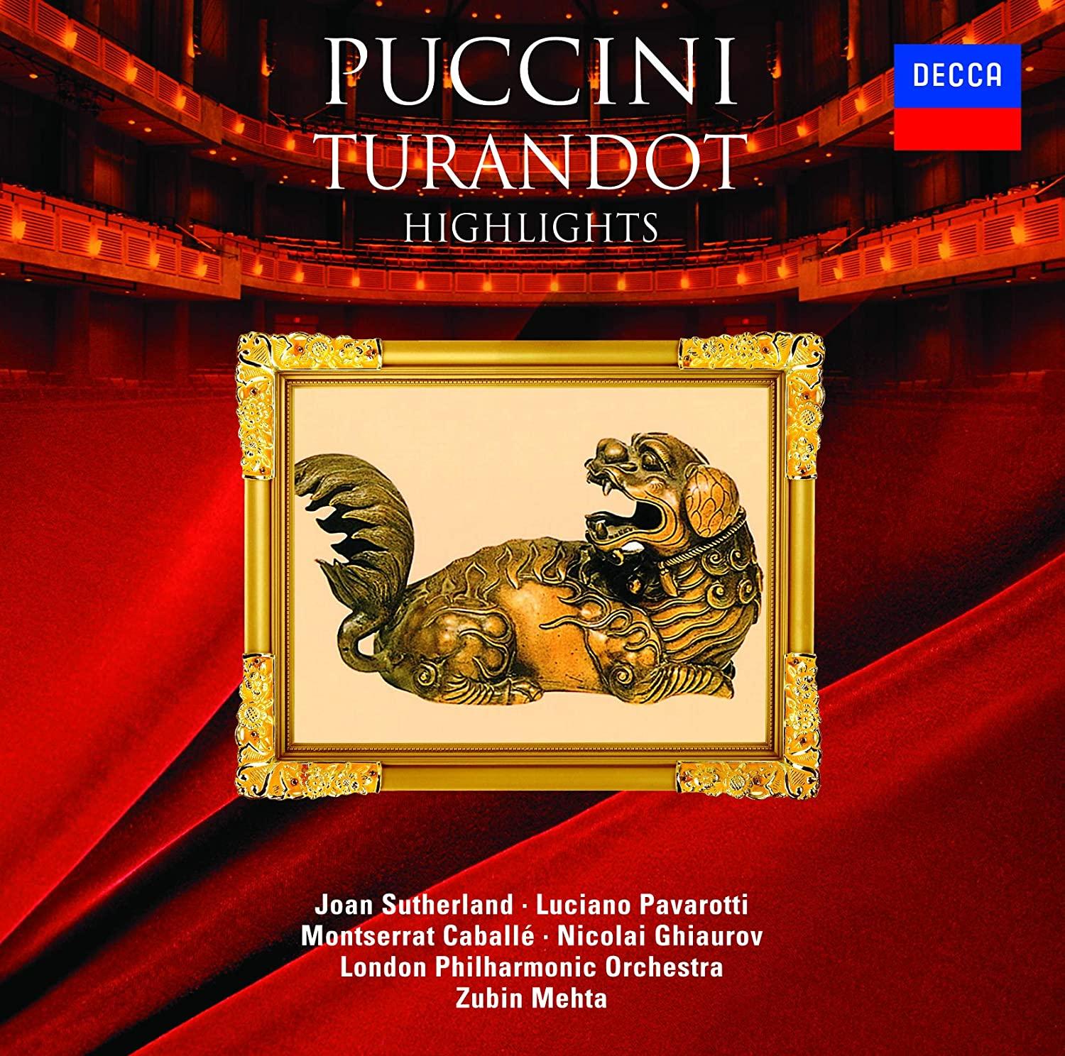 

CD ZUBIN MEHTA LUCIANO PAVAROTTI JOA Puccini Highlights of the opera Tu UCCD7498 Japan ObiClassical Used