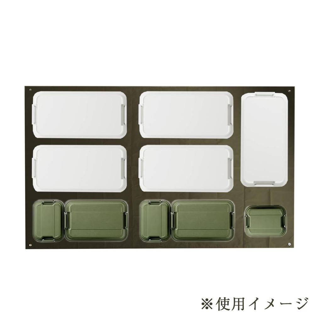 Seekdem SD-GS200GR Ground Sheet, Luggage Placement Sheet, Ground Cloth, 200cm x 150cm, Olive Green, Waterproof, for Camping and Outdoor Use