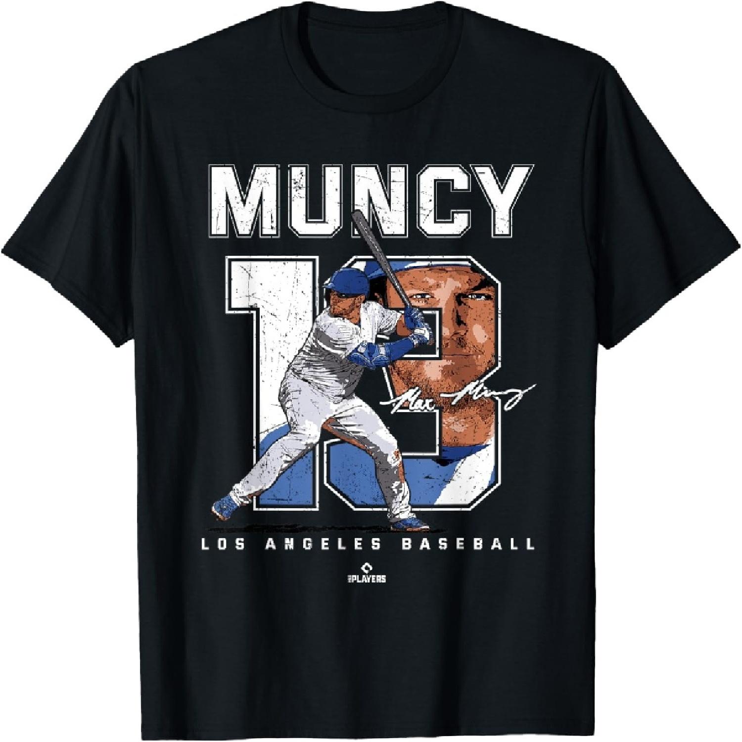 Номер и портрет Макса Манси Футболка MLBPA Лос-Анджелес XXXXXL разноцветный