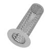 Filtr odpływowy ze stali nierdzewnej do umywalki, filtr ochronny do odpływu podłogowego, akcesoria kuchenne i łazienkowe, średnica wewnętrzna 3,3 cm, wysokość