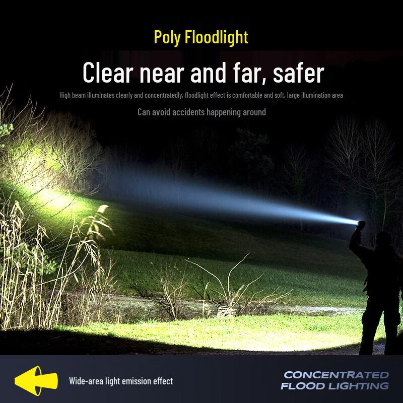 Philips SFL1252/93 Rechargeable Outdoor LED Flashlight