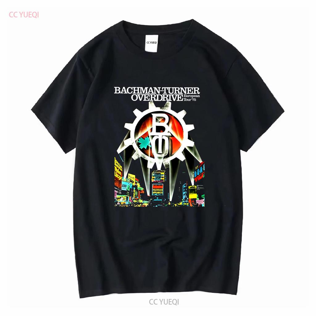 Bachman Turner Overdrive Poster Concert T Shirt All Size S To 5XL LL2124 long or short sleeves vintage Washed Breathable