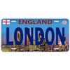 Vintage Metal Tin Sign Rome License Plates Wall Art Decoration for Cafe Bar Garage