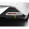 For Hyundai Sonata DN8 10Th     Car Body Eyebrow ABS Trim Back Tail Rear Fog Light Cover Lamp Frame Stick 2Pcs