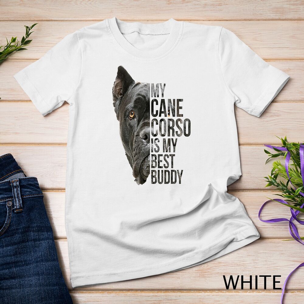 A True Friend Cane Corso Tshirt Cane Corso Gifts Dog Lover Unisex T-shirt