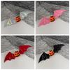 4PCS Cosplay Halloween Hairpin Resin Bat Duckbill Side Clip Punk Bat Wings Hair Clip  Festival Gifts