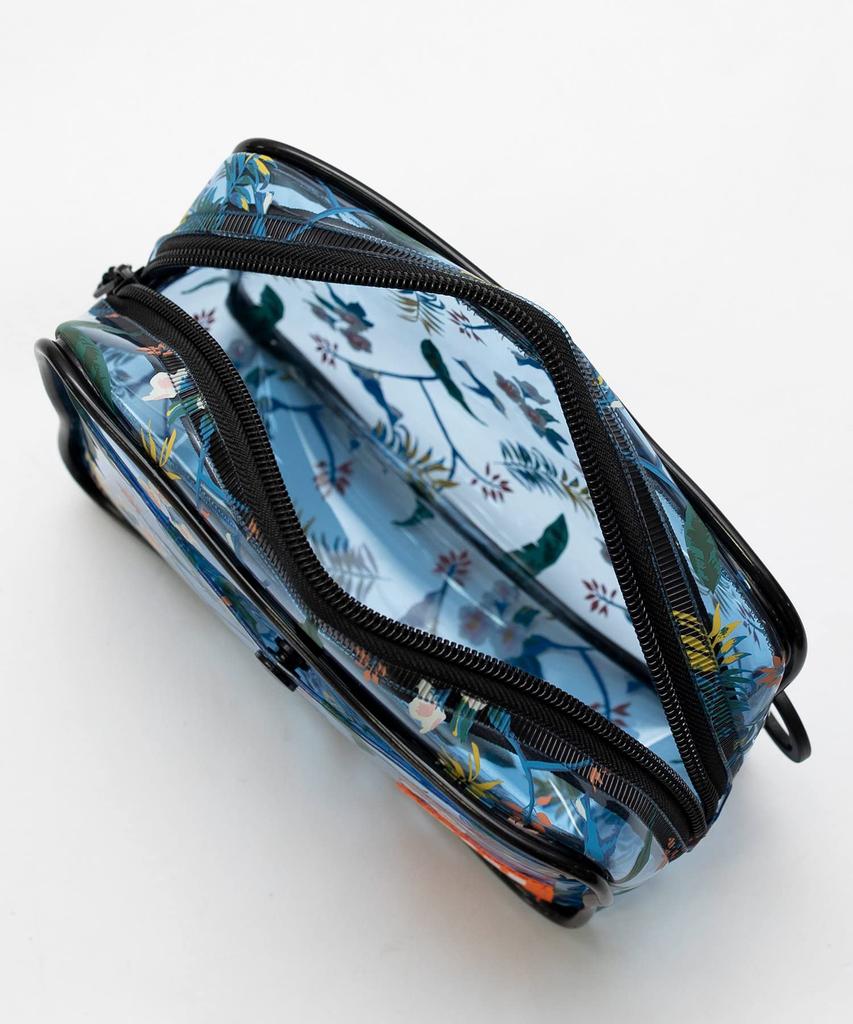 KiU Clear Clear Pouch, PVC Pouch, Makeup Pouch, Beach, Outdoor, Festival, PVC Pouch, Large, Men's, Women's, K339-176
