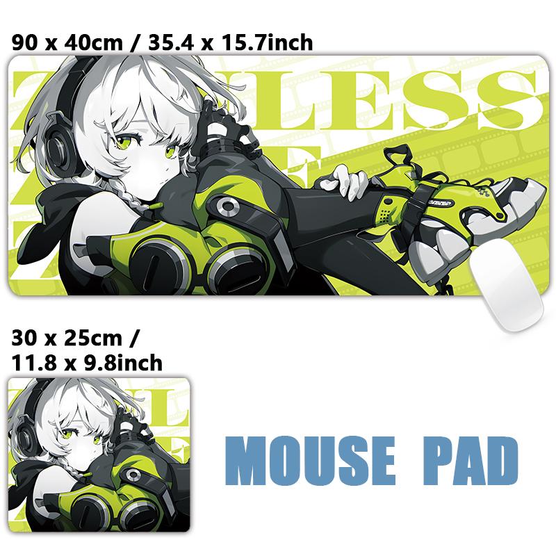 Gaming Hoshimi Miyabi Ye Shunguang Mouse Pad Evelyn Ellen Zenless Zone Zero Keyboard Desk Mats XXL Anime Girls Mousepad