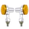 2 Pcs Universal Motorcycle Turn Signal Light Indicator Light For GN125 Cafe Racer For Harley Lamp Super Bright