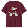 Anime Douma Upper T Shirt Unisexs Cotton Novelty TShirt Round Collar Tee Shirt Short Sleeve Tops Summer