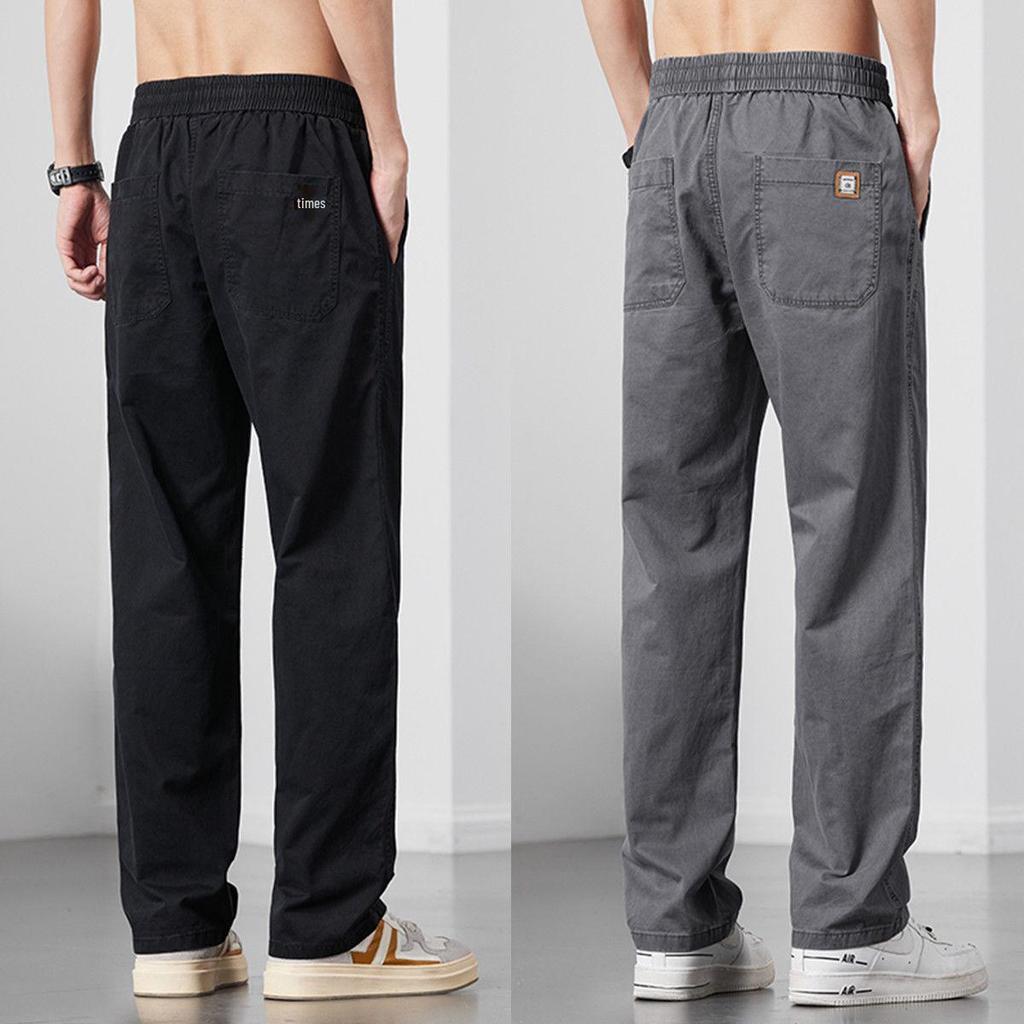 2025 Men's Versatile Loose-Fit Summer Pants - Lightweight, Durable, Plus Size
