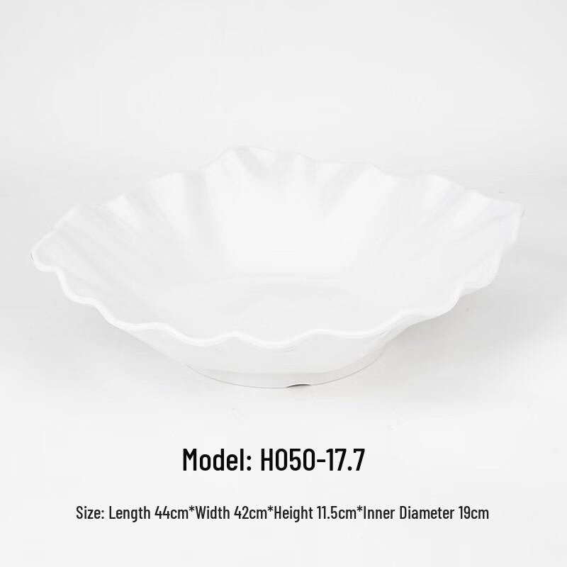 Melamine Shell-Shaped Seafood Platter