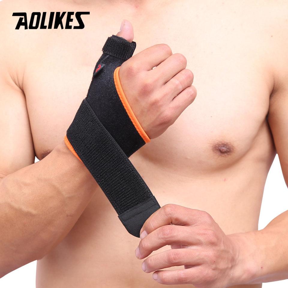 Aolikes 1Pcs Wrist Brace Thumb Brace, Wrist Support Thumb Spica Splint,Wrist/Hands/Thumb Stabilizer For Sprains, Arthritis