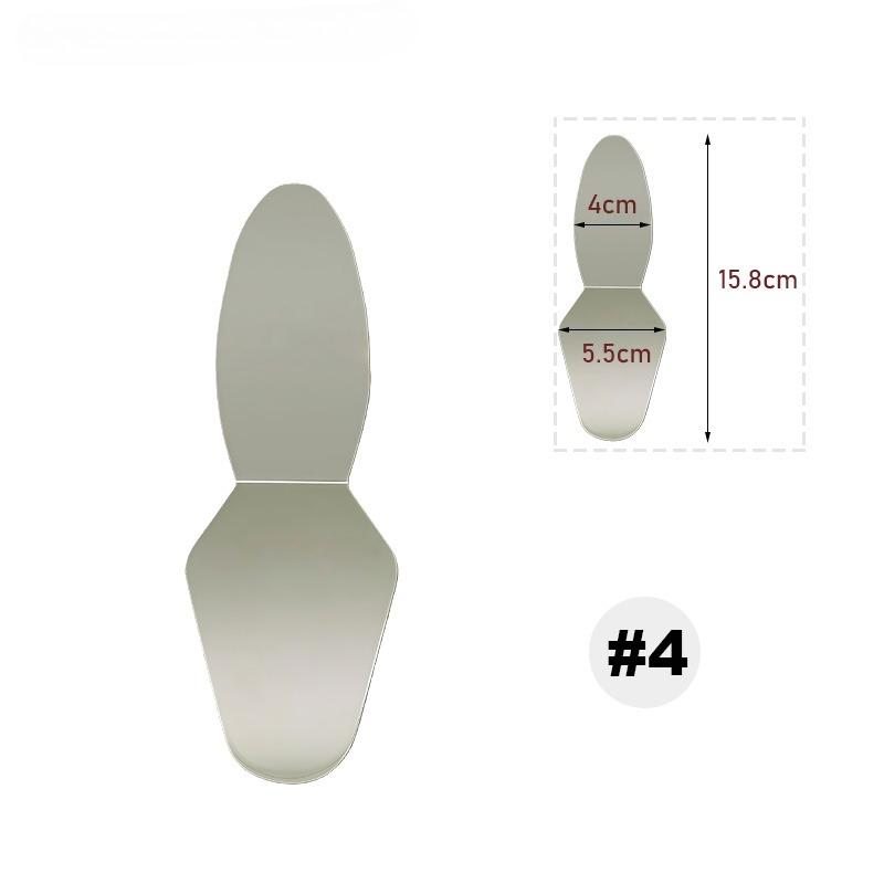 1 Stück Dental Intraoral Edelstahl Reflektor Verdickt Kieferorthopädische Fotografie Doppelseitiger Spiegel Hochtemperaturresistent