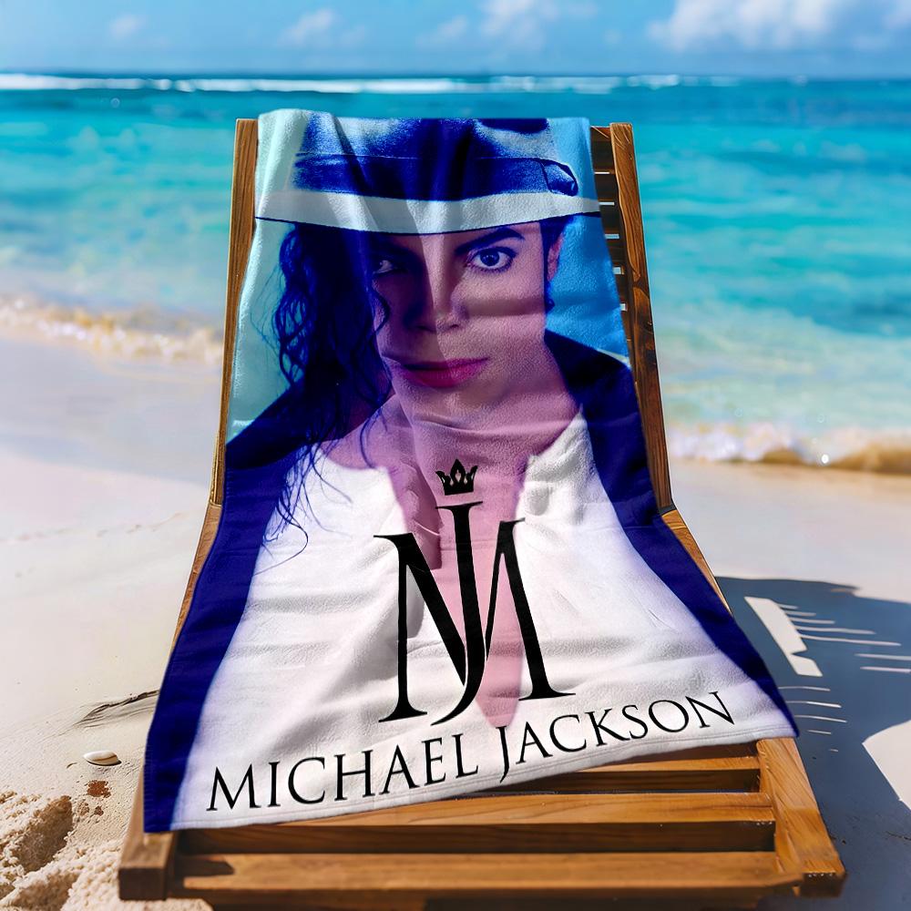 Michael Jackson Superstar Strandtuch Schnelltrocknend Weiche Mikrofaser Bequem Leicht
