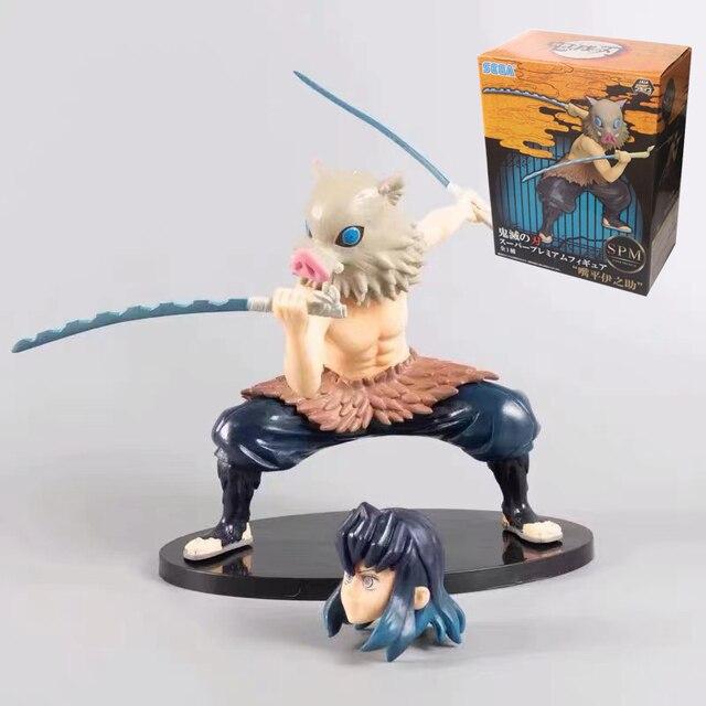 Demon Slayer Anime Figure Kimetsu No Yaiba Action Figure Kamado Nezuko Agatsuma Zenitsu Kamado Tanjirou Figure