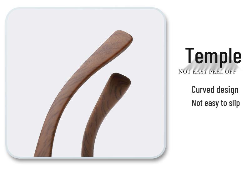 25 Styles TR Blue Light Blocking Glasses - Fashionable, Trendy, Wood Grain Temple