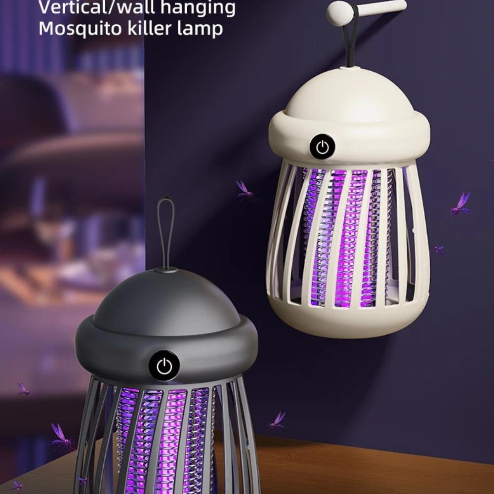 Elektrische Mückenvernichterlampe USB Fliegenfalle Zapper Insektenvernichter Abwehrmittel Schlafzimmer Outdoor Camping Anti-Mücken-Falle Nachtlicht