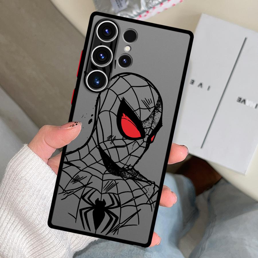 Case for Samsung Galaxy S26 S20 S24 Plus S22 S21 Note 20 10+ S23 FE S25 Ultra Funda Phone Cover Marvel Deadpool Ironman