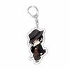 Demon Slayer Kimetsu No Yaiba Infinity Castle Acrylic Key Ring Kamado Nezuko Tokitou Muichirou Action Model Figure Toys Premium Quality