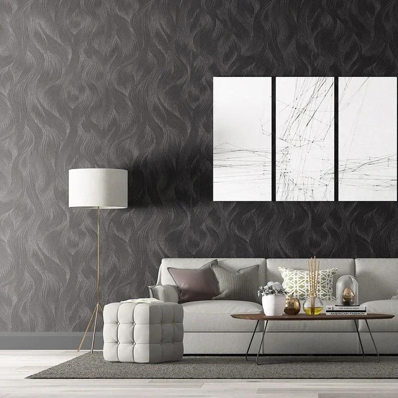 Geometric Abstract Curve Wave Pattern Wallpaper Bedroom Living Room TV Background Wall Wallpaper wall papers home decor